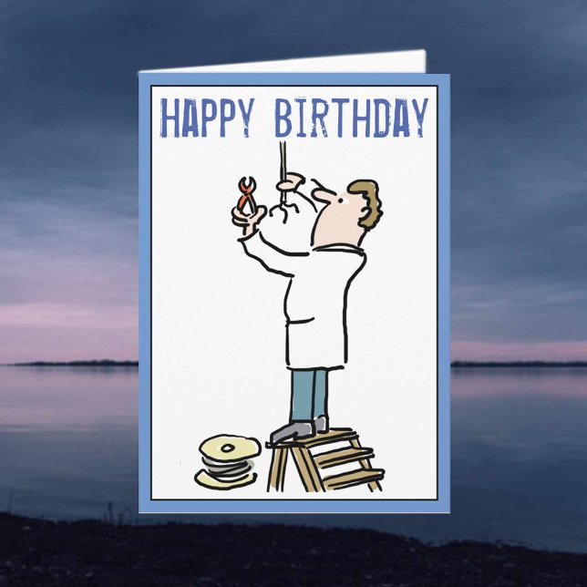 Happy Birthday to an Electrician Card (Creator Uploaded)