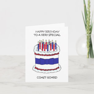 Happy Birthday to Coast Guard Card