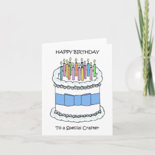 Happy Birthday to Crafter Card