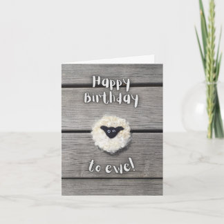 Happy Birthday to Ewe Card