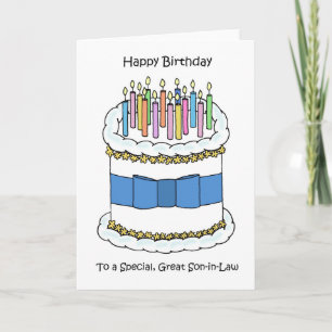 Happy Birthday to Great Son in Law Card