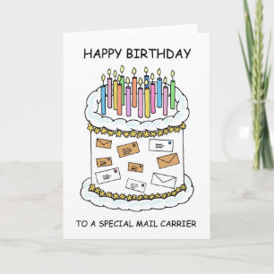 Happy Birthday to Mail Carrier Card