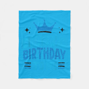 Happy Birthday To Me Team Party Years Celebrate Fleece Blanket