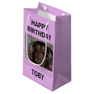 Happy Birthday To My Baby Dog Small Gift Bag