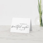 Happy Birthday to My Beautiful Wife Gift Husband Card<br><div class="desc">This cute Happy Birthday to My Beautiful Wife Card,  is a fun way to celebrate your amazing Wife's birthday!</div>