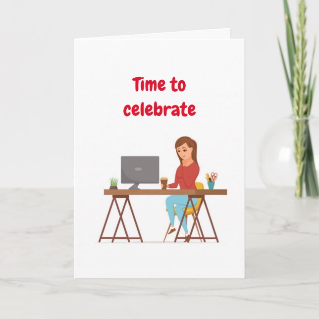 HAPPY BIRTHDAY TO MY ***CO-WORKER*** CARD (Front)