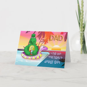 happy birthday to my dad card