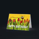 Happy Birthday - To My Dear Brother Card<br><div class="desc">A sweet ladybug sends birthday wishes to someone special!</div>