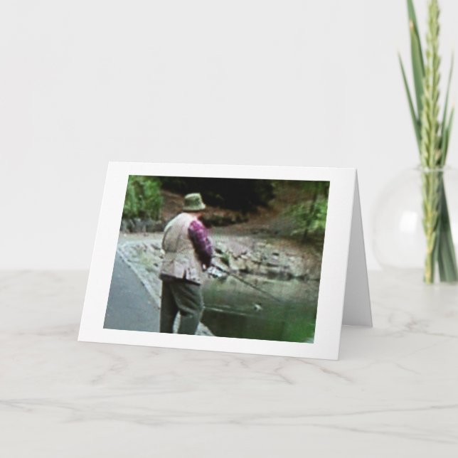 HAPPY BIRTHDAY TO MY FAVORITE FISHERMAN CARD (Front)