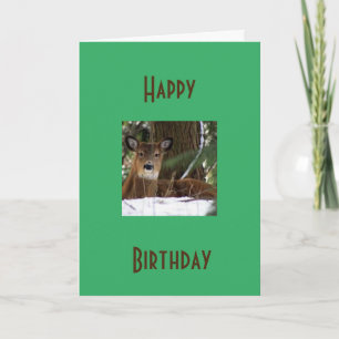 HAPPY BIRTHDAY TO MY *FAVORITE HUNTER* CARD