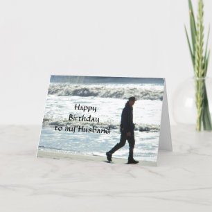 HAPPY BIRTHDAY TO MY HUSBAND CARD
