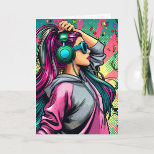 Happy Birthday to One Cool Lady Card