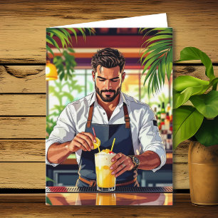 Happy Birthday to our Favorite Bartender! Card