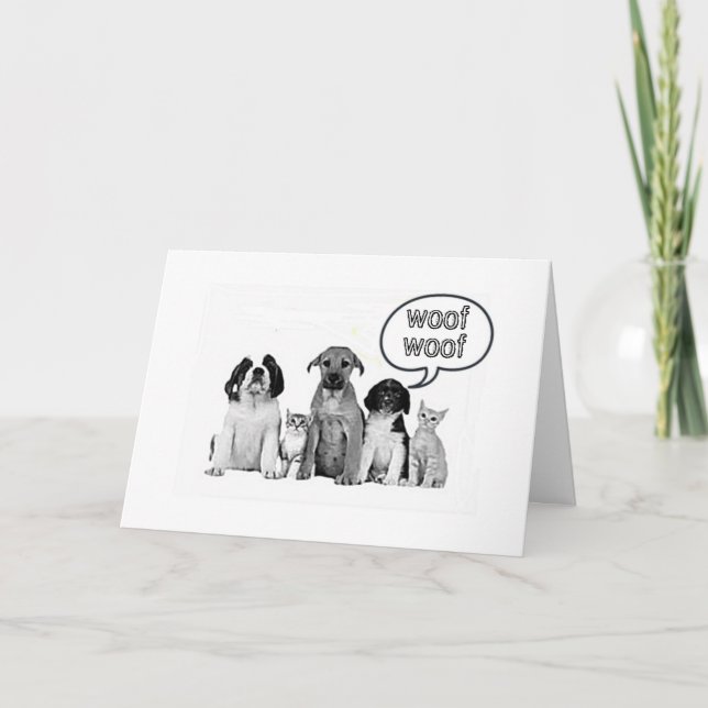 HAPPY BIRTHDAY TO OUR FAVORITE **VETERINARIAN** CARD (Front)