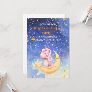 Happy Birthday to Our Little Star! Invitation