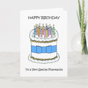 Happy Birthday to Pharmacist Card