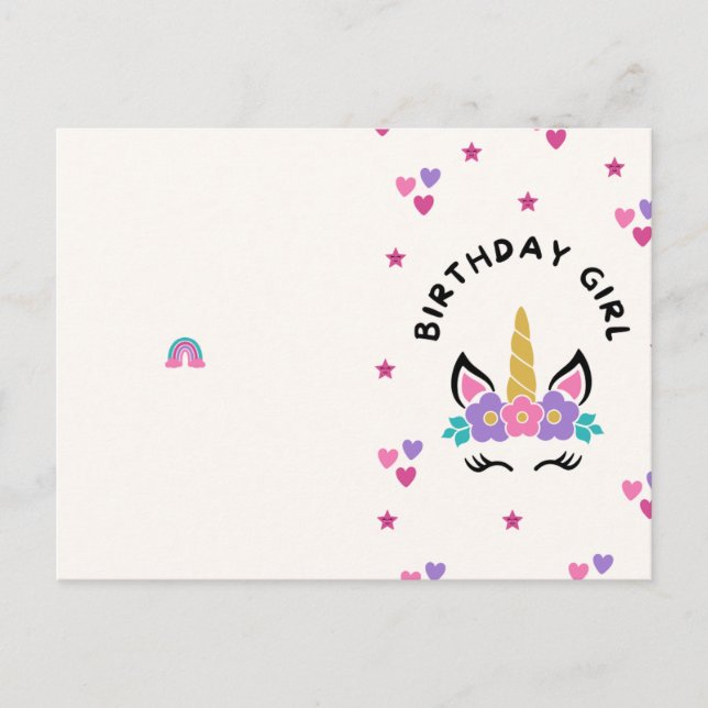 Happy Birthday to Someone Amazing Postcard (Front)