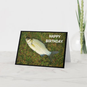 Happy Birthday To Someone With A Cute Little Bass! Card