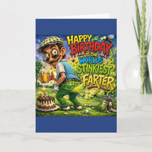 Happy Birthday To The World’s Stinkiest Golfer Card