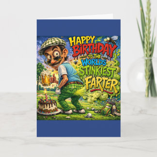 Happy Birthday To The World’s Stinkiest Golfer Card