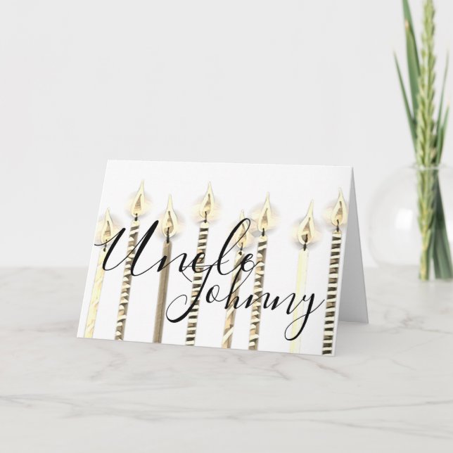 Happy Birthday to Uncle Card (Front)