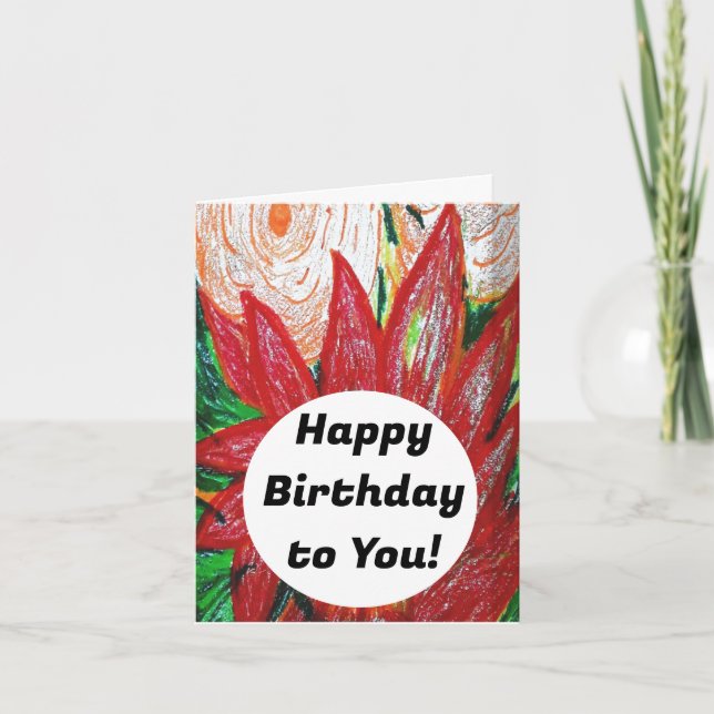 Happy Birthday to You Card (Front)