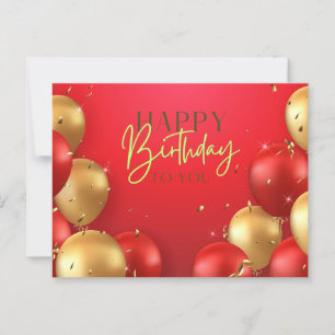 Happy Birthday to You Card