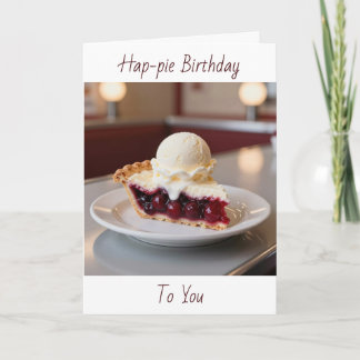 Happy Birthday To You | Cherry Pie Card