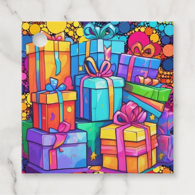 HAPPY BIRTHDAY TO YOU FAVOUR TAGS (Front)