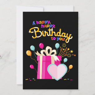 Happy Birthday To You Invitation
