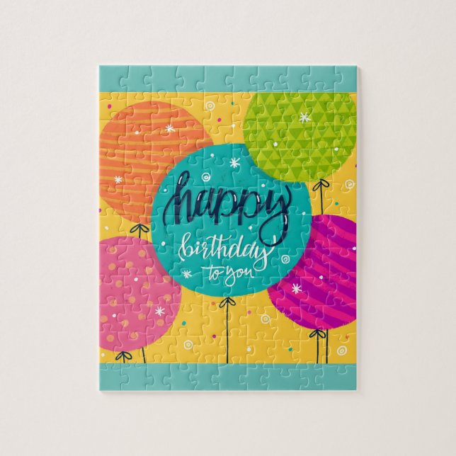 Happy Birthday To You Jigsaw Puzzle (Vertical)