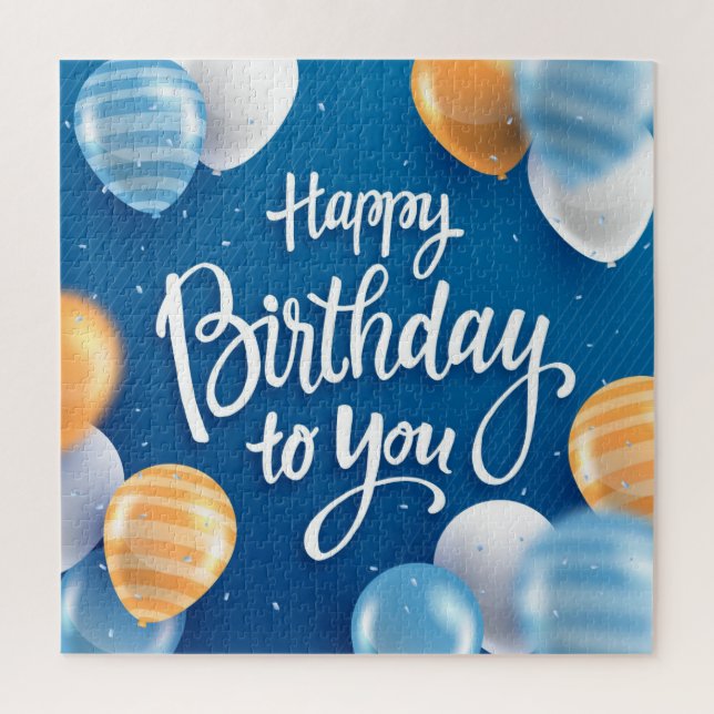 Happy Birthday to You Jigsaw Puzzle (Vertical)