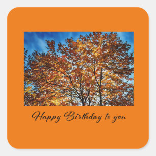 Happy Birthday To You Sticker