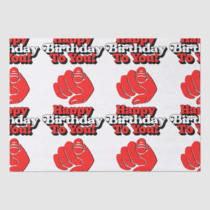 Happy Birthday To You Tissue Paper