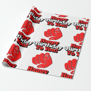 Happy Birthday To You Wrapping Paper