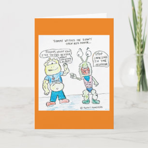 Happy Birthday - Tommy & Grumpy Johnny Card