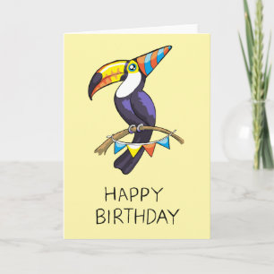 Happy Birthday Toucan Card