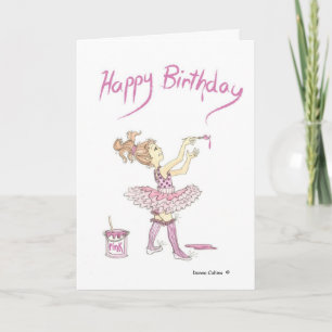Happy Birthday Tutu Card