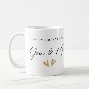 Happy Birthday Twins Mug