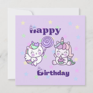 Happy Birthday Unicorns