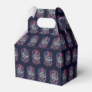 Happy Birthday USA 250 Favour Box