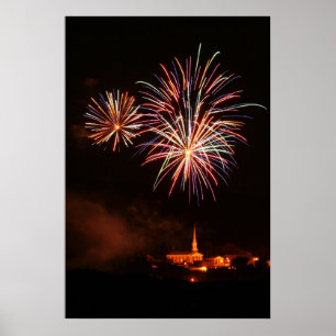 Happy Birthday USA Poster