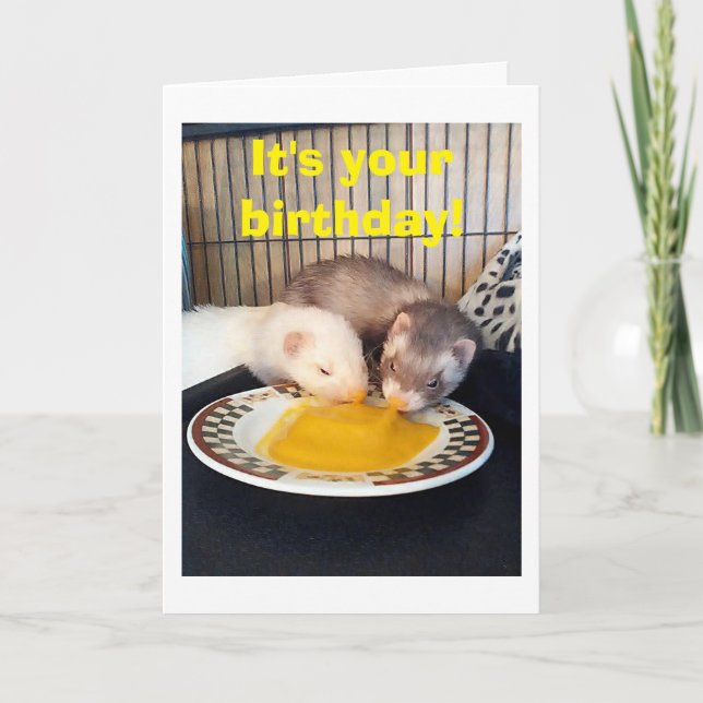 HAPPY BIRTHDAY-WE GOT IT COVERED ON OUR END CARD (Front)