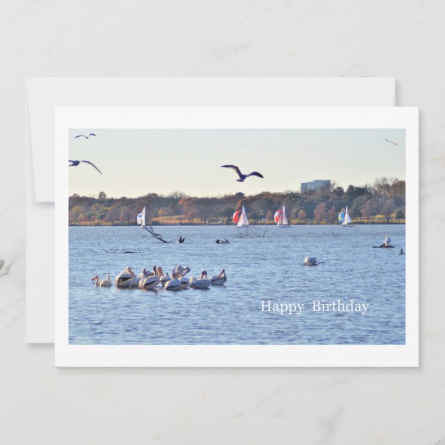 Happy Birthday (White Rock Lake - Dallas) (Front)