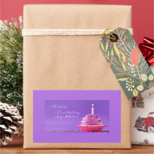 Happy Birthday Wish you all the best Rectangular Sticker