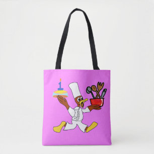 Happy Birthday Wishes Pink Tote Bag