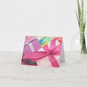 Happy Birthday With Presents  Card
