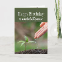 Happy Birthday Wonderful Counsellor