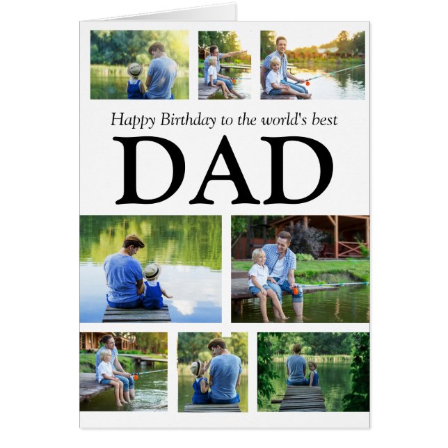 Happy Birthday World's Best Dad 8 Photo (Front)
