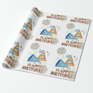 Happy Birthday Wrapping Paper